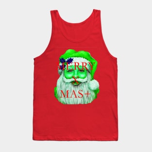 MERRY X MAS with santa claus Tank Top